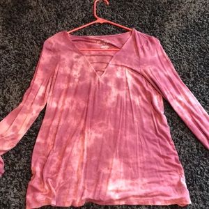American Eagle soft and sexy bell sleeved top